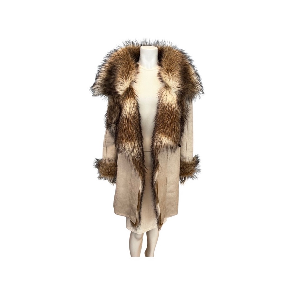 Zara faux fur coat